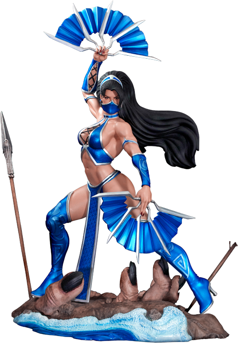 Mortal Kombat Kitana Quarter Scale Statue  Collector Edition View 11