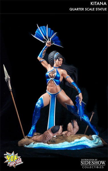 Mortal Kombat Kitana Quarter Scale Statue  View 3