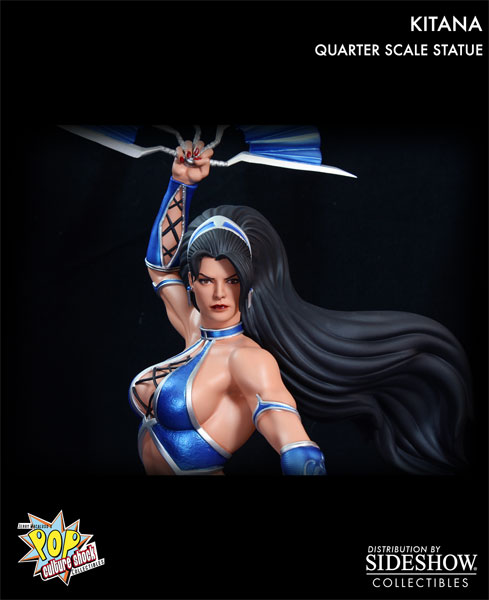 Mortal Kombat Kitana Quarter Scale Statue  View 4