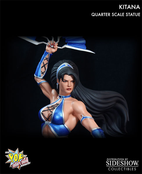 Mortal Kombat Kitana Quarter Scale Statue  View 5