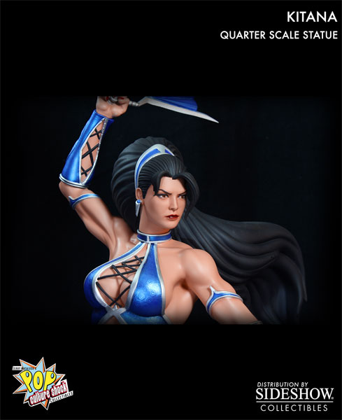 Mortal Kombat Kitana Quarter Scale Statue  View 6