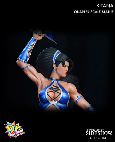 Mortal Kombat Kitana Quarter Scale Statue  View 8