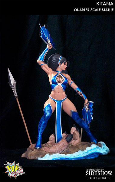 Mortal Kombat Kitana Quarter Scale Statue  View 9