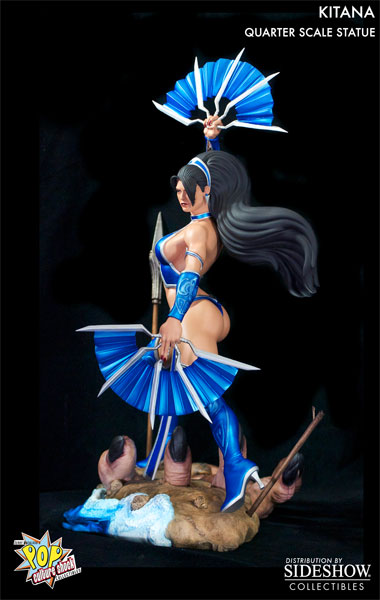Mortal Kombat Kitana Quarter Scale Statue  View 10