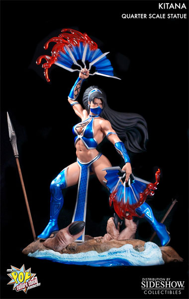 Mortal Kombat Kitana Quarter Scale Statue  View 13