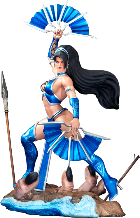 Mortal Kombat Kitana Quarter Scale Statue  View 26