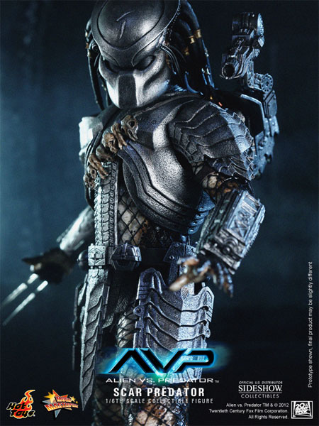 s*p様 Hot Toys製 スカープレデターAVP コレクターズエディションフ