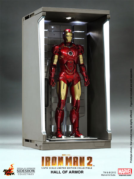 Marvel Hall of Armor (Set of Four) Sixth Scale Figure Enviro
