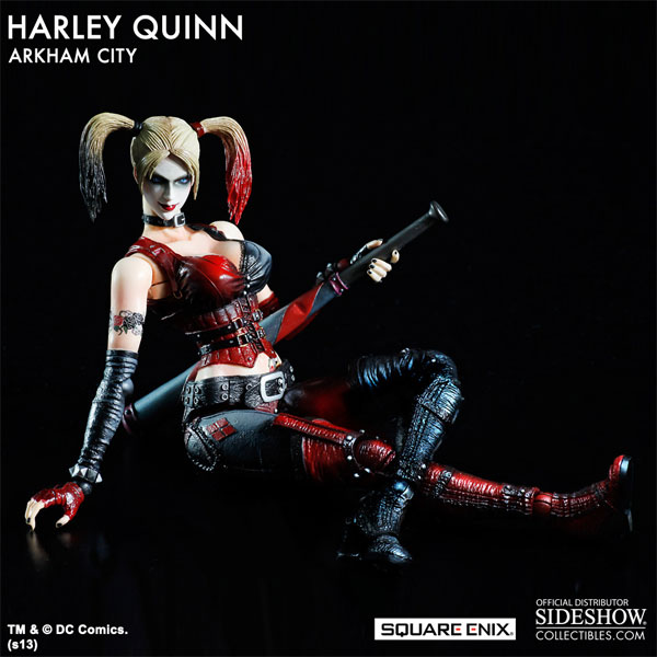 DC Comics Harley Quinn Arkham City Collectible Figure by Square