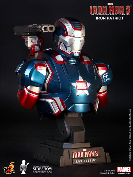 Marvel Iron Patriot Collectible Bust  View 1
