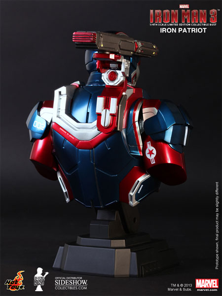 Marvel Iron Patriot Collectible Bust  View 3