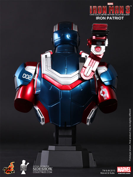 Marvel Iron Patriot Collectible Bust  View 5