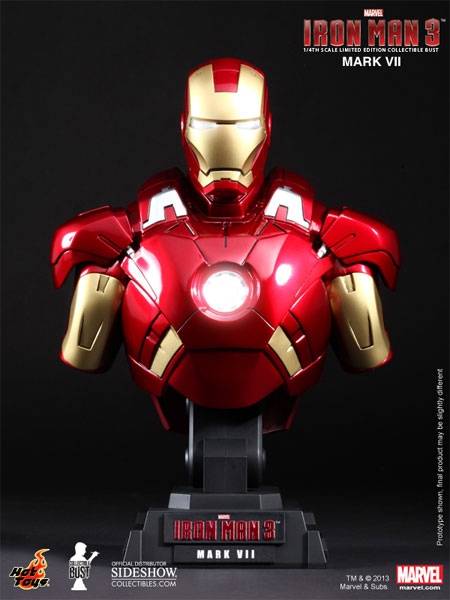 Hot toys iron man bust shop