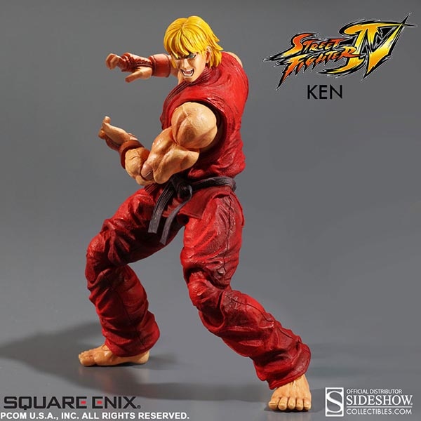 Street Fighter Ken Masters Collectible Figure by Square Enix