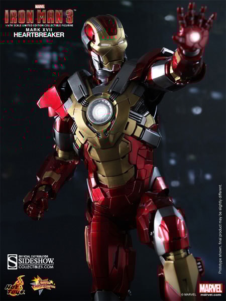 Marvel Iron Man Mark 17 Heartbreaker Sixth Scale Figure by
