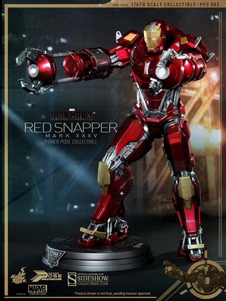 大人気の Man Iron Marvel Mark Scale Sixth Snapper Red - (35) XXXV アメコミ