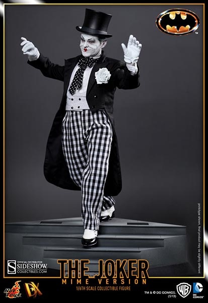 美品ザ・ジョーカー DX14 パントマイムバージョン フィギュアhot toys DC Comics The Joker (1989 Mime Version) Sixth Scale Figure
