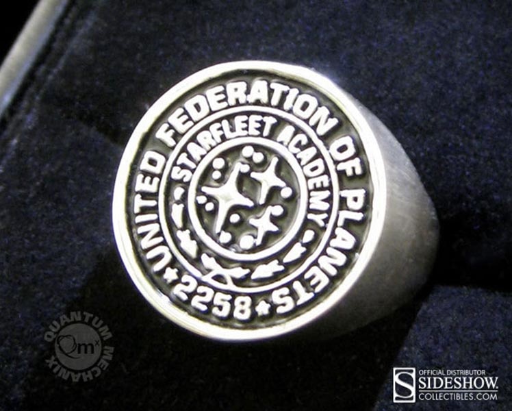 Star Trek Starfleet Academy Ring - Star Trek Into Darkness Prop Replica  View 2