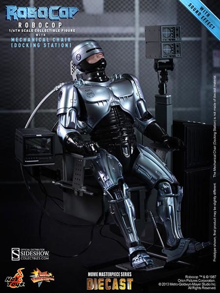ホットトイズROBOCOP 12インチフィギュア メカニカルチェア付き ホットトイズROBOCOP 12インチフィギュア メカニカルチェア付き ホット