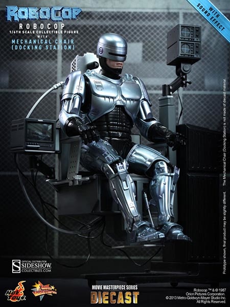 ホットトイズROBOCOP 12インチフィギュア メカニカルチェア付き ホビーサーチブログ - ホットトイズ新作ジョーカー、ロボコップ