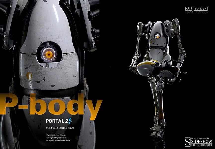 3A x VALVe Portal2 Atlas/P-Body Action Figures - RetroGeek Toys