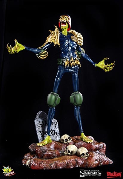 vintage 2000AD Judge Death フィギュア　未使用 2000 A.D. Judge Dredd Exquisite Super Series Judge Death 6.5