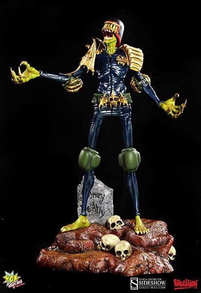 2000 AD Judge Death Statue by Pop Culture Shock | Sideshow