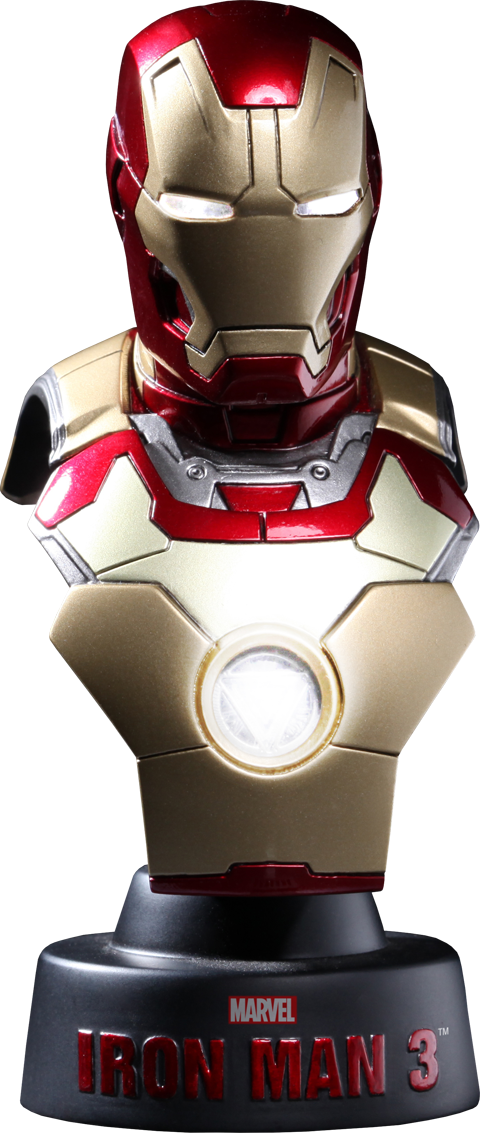 公式 Man Iron Marvel Mark Toys Hot by Bust Collectible 42 アメコミ