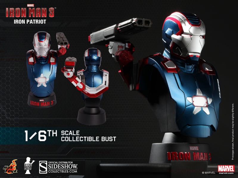 Marvel Iron Patriot Collectible Bust  View 2