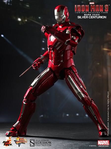Marvel Iron Man - Silver Centurion - Mark 33 Sixth Scale Fig