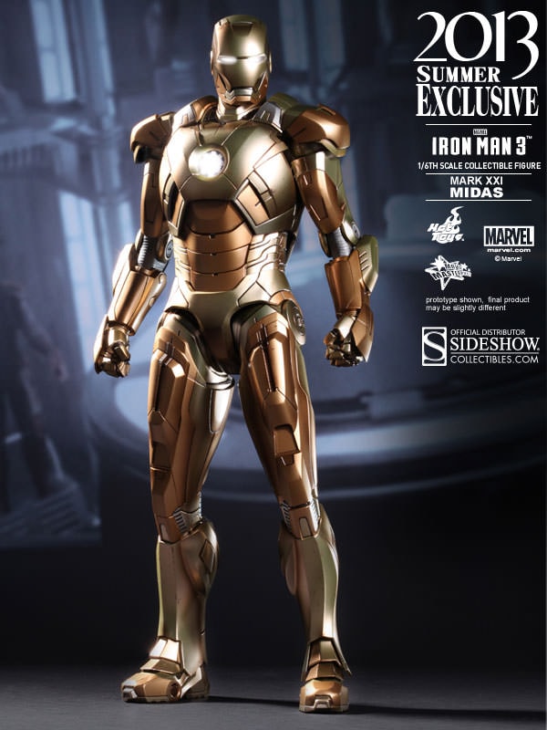 Iron Man Mark XXI - Midas | Sideshow Collectibles