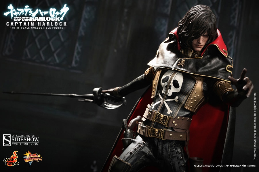Captain Harlock Captain Harlock Sixth Scale Figure  View 11