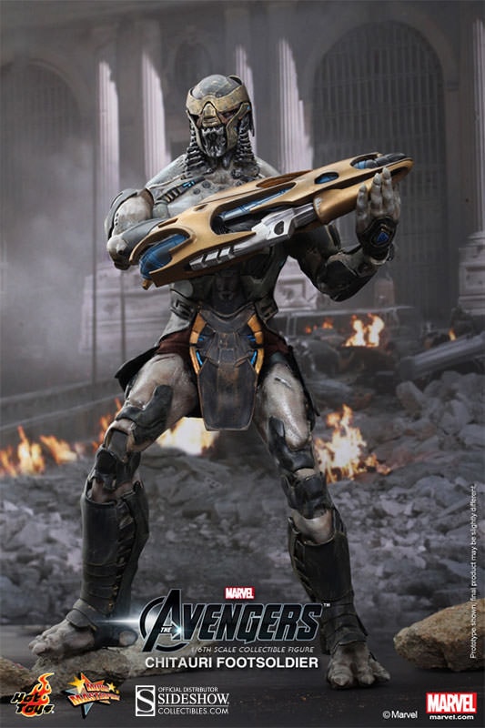 Marvel Chitauri Footsoldier Sixth Scale Figure  View 2
