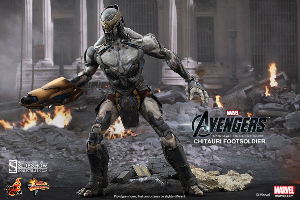 Marvel Chitauri Footsoldier Sixth Scale Figure  View 5