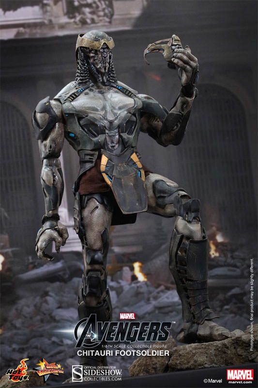 Marvel Chitauri Footsoldier Sixth Scale Figure  View 8