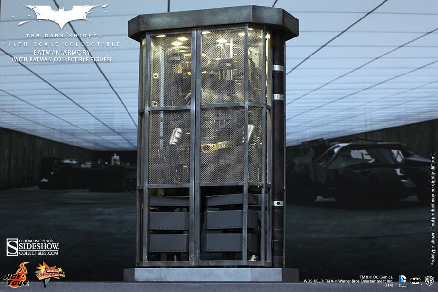 Batman Armory with Bruce Wayne and Alfred View 2