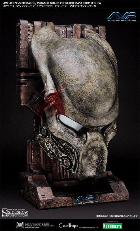 Alien VS Predator Pyramid Guard Predator Mask Prop Replica b