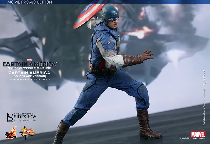 Marvel Captain America Sixth Scale Figure by Hot Toys | Sideshow