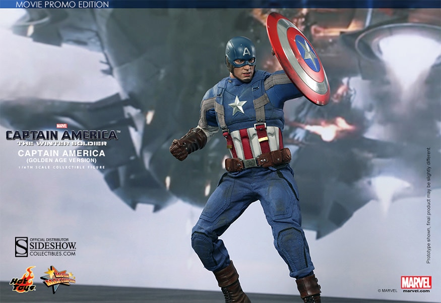 Hot toys captain shop america golden age