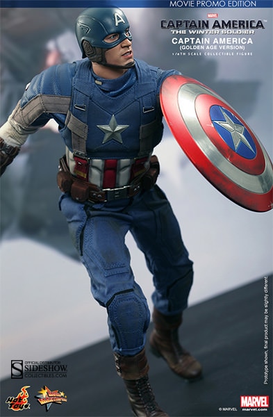 Marvel Captain America Sixth Scale Figure by Hot Toys | Sideshow