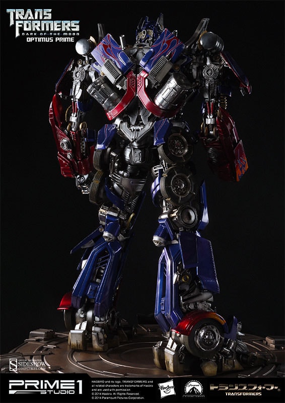 Estátua Perfeita Optimus Prime em Transformers: O Lado Oculto da Lua (Prime  1 Studio)