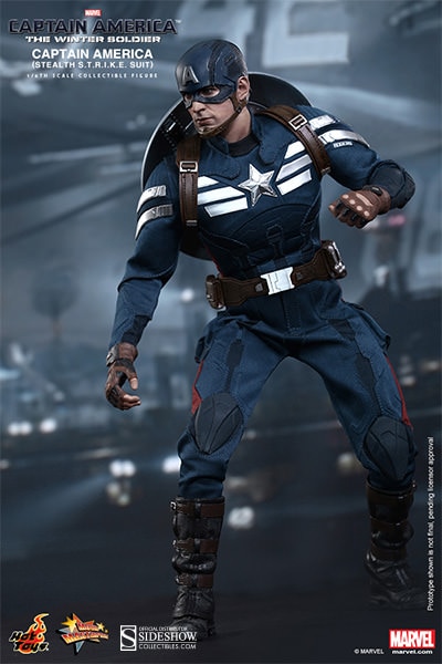 Marvel Captain America Stealth Suit Sixth Sca