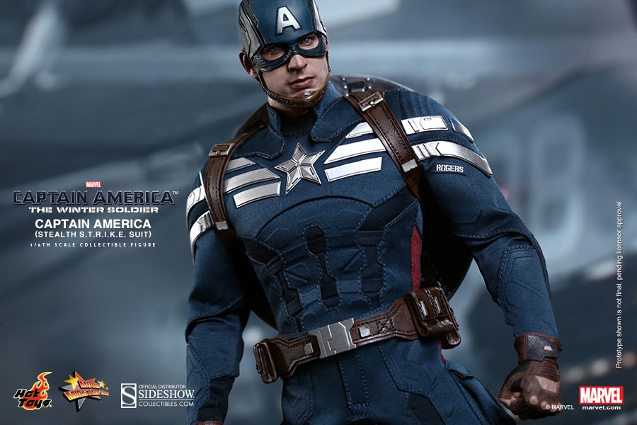 Marvel Captain America - Stealth S.T.R.I.K.E. Suit Sixth Scale Figure  View 7