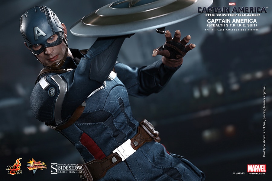Marvel Captain America - Stealth S.T.R.I.K.E. Suit Sixth Scale Figure  View 12
