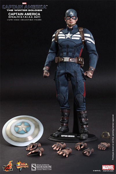 Marvel Captain America - Stealth S.T.R.I.K.E. Suit Sixth Scale Figure  View 16