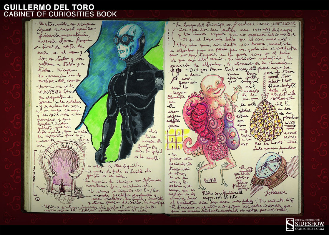 Guillermo Del Toro Deluxe Hardcover Sketchbook by Guillermo del Toro