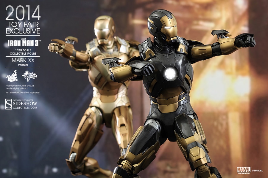 Hot toys iron man python outlet