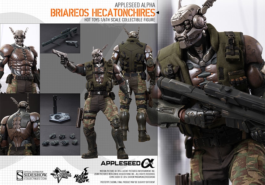 Appleseed Briareos Hecatonchires Sixth Scale Figure by Hot T