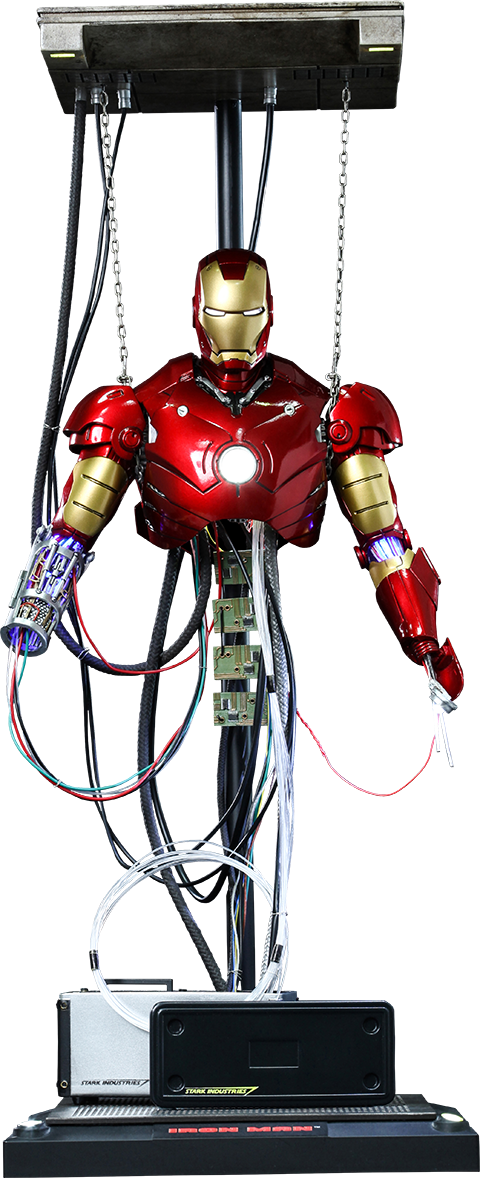 Marvel Iron Man Mark III Construction Version Sixth Scale Fi