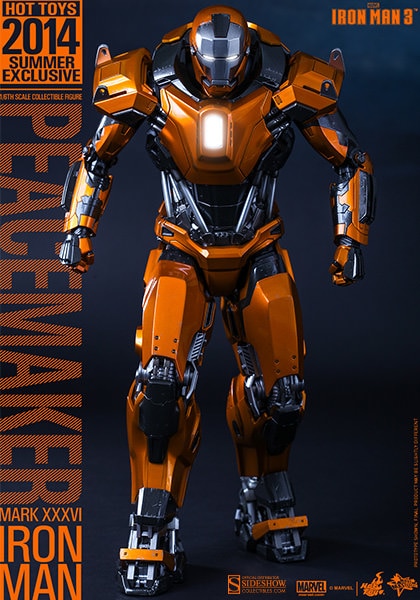 Marvel Iron Man Mark XXXVI - Peacemaker Sixth Scale Figure b